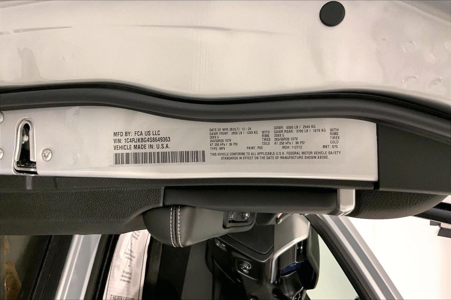 2025 Jeep Grand Cherokee L Limited 4x4