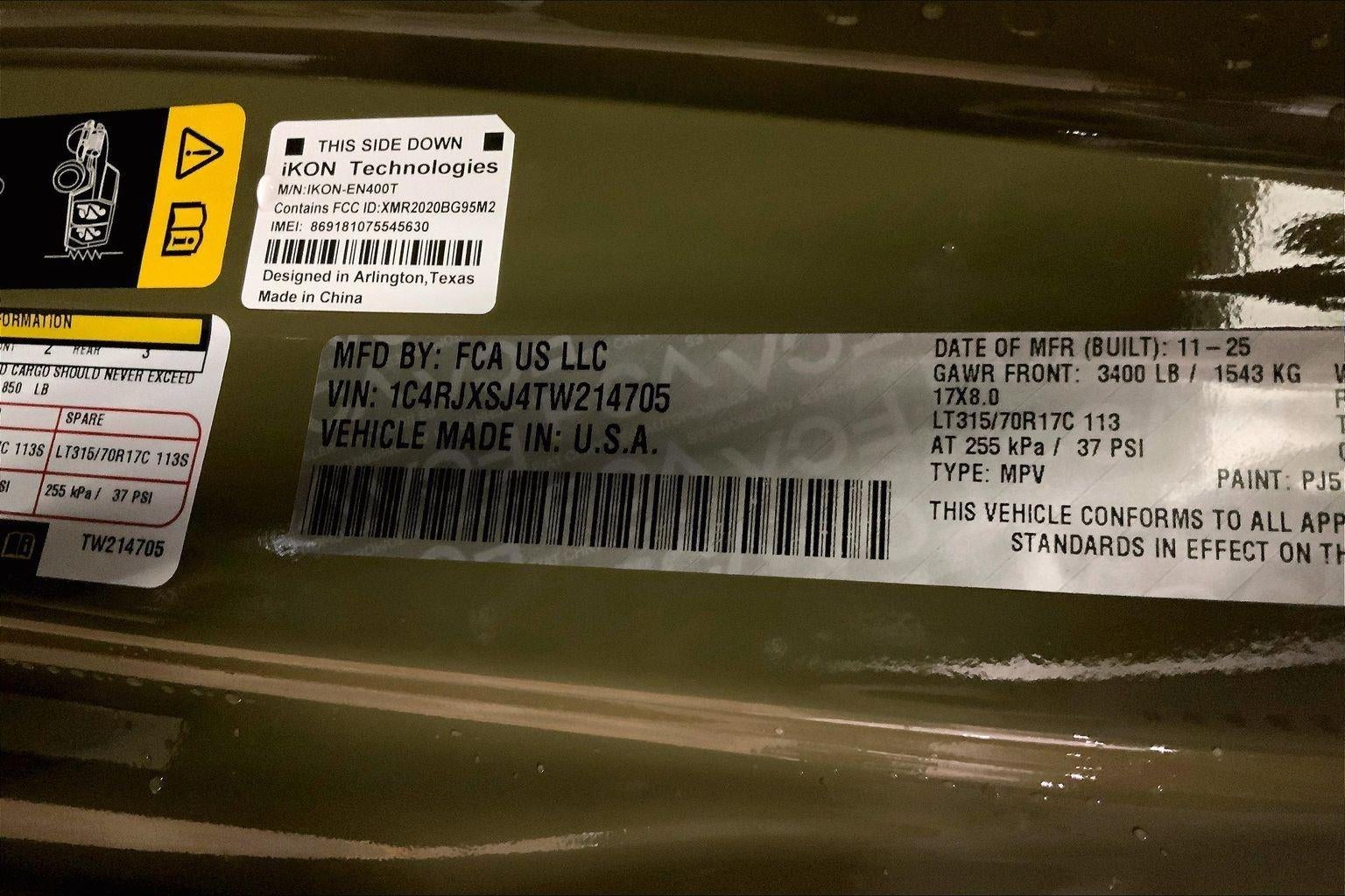 2026 Jeep Wrangler WRANGLER 4-DOOR MOAB 392