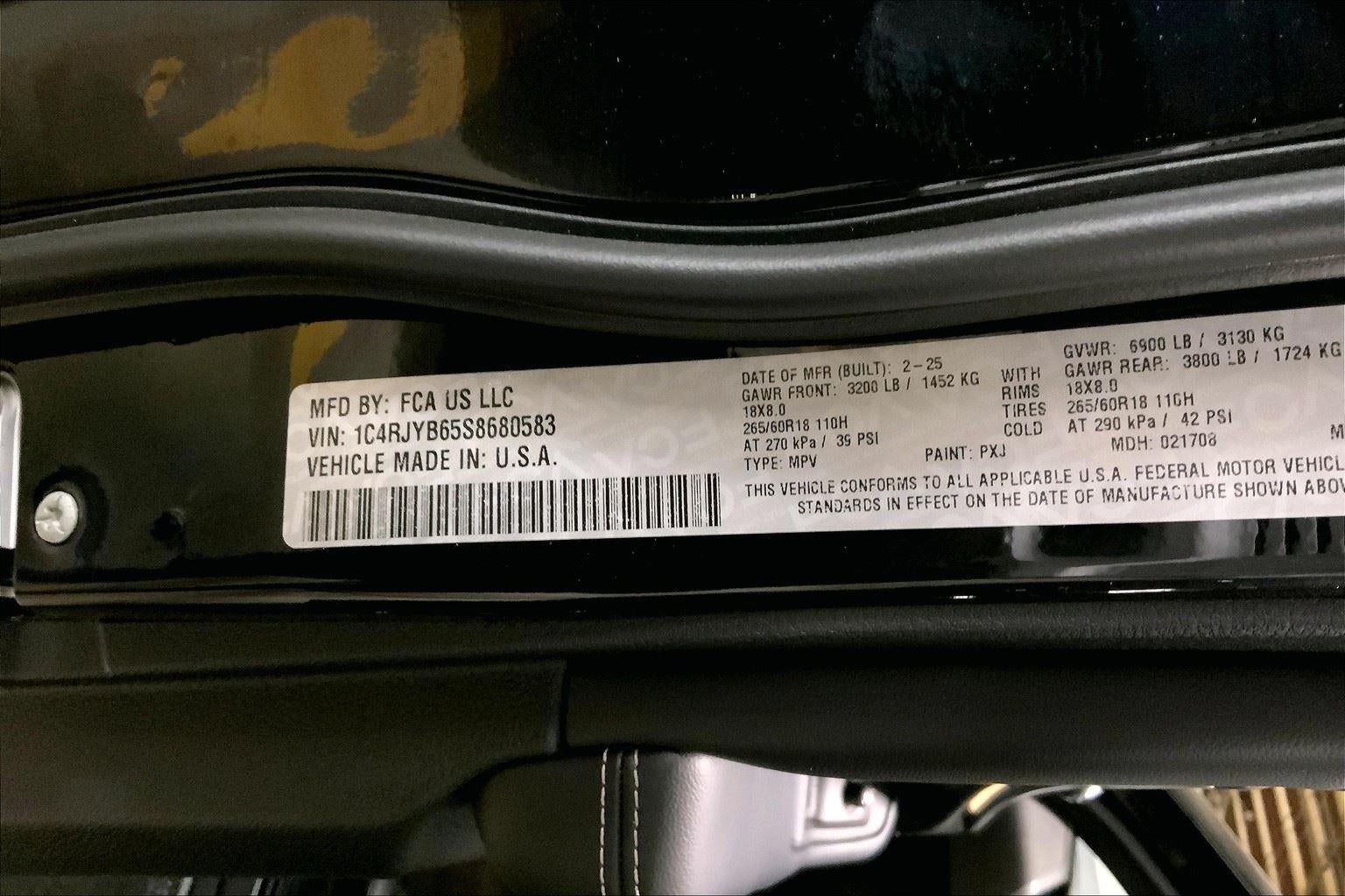 2025 Jeep Grand Cherokee 4xe GRAND CHEROKEE 4xe