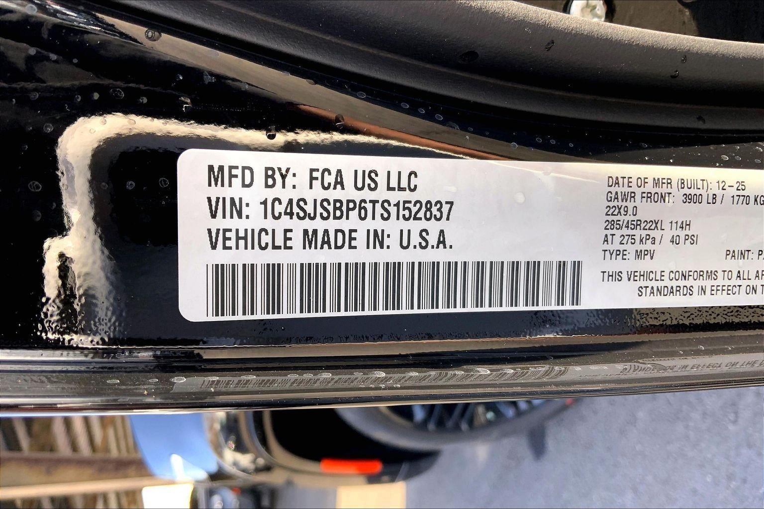 2026 Jeep Grand Wagoneer GRAND WAGONEER L LIMITED RESERVE 4X4