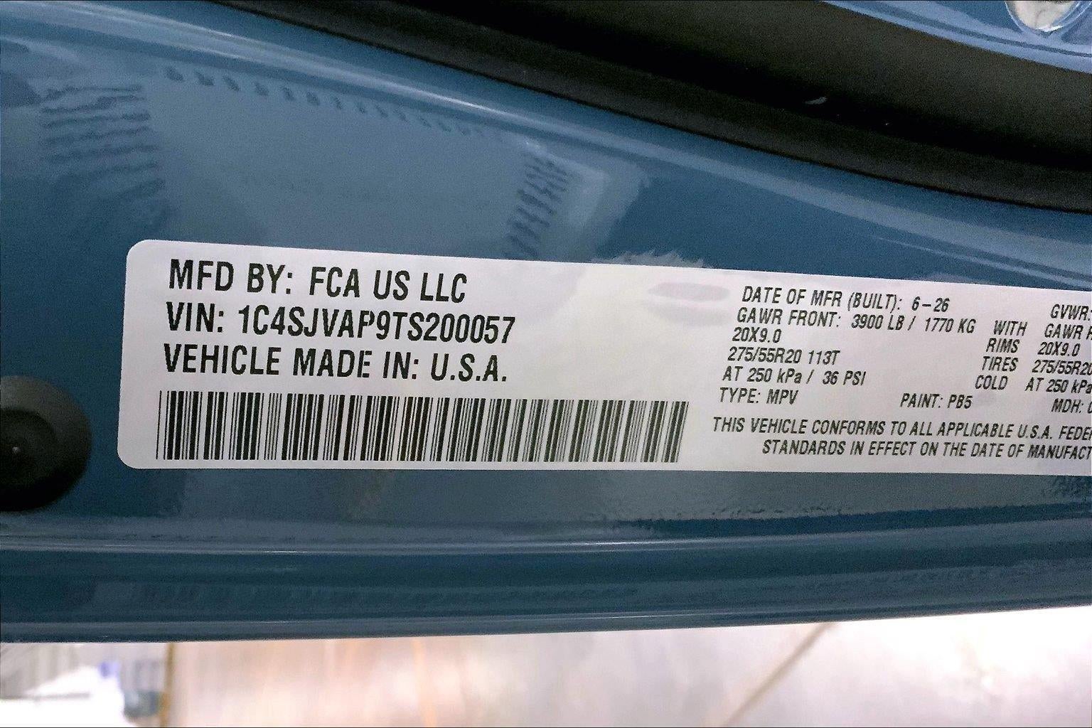 2026 Jeep Grand Wagoneer GRAND WAGONEER 4X4
