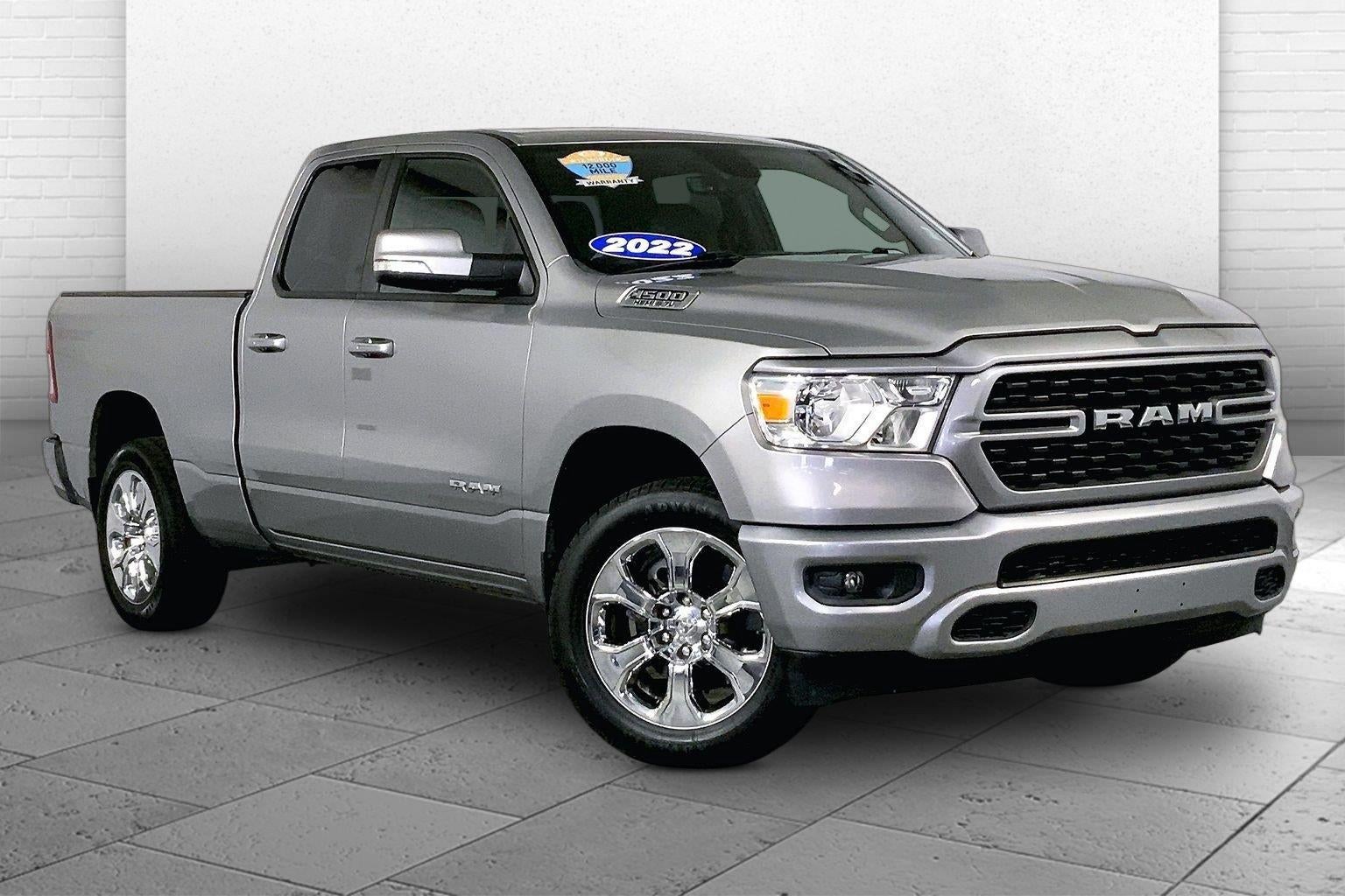 2022 RAM 1500 Big Horn Quad Cab 4x4 6'4' Box