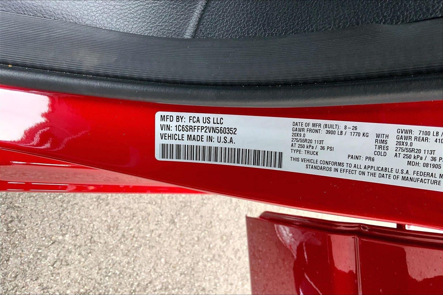 2027 RAM 1500 RAM 1500 BIG HORN CREW CAB 4X4 5'7' BOX