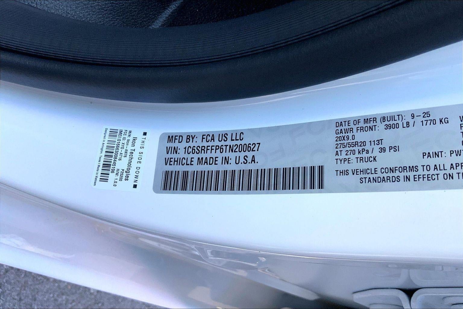 2026 RAM Ram 1500 RAM 1500 BIG HORN CREW CAB 4X4 5'7' BOX