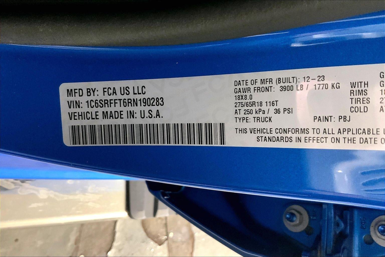 2024 RAM 1500 Big Horn Crew Cab 4x4 5'7' Box