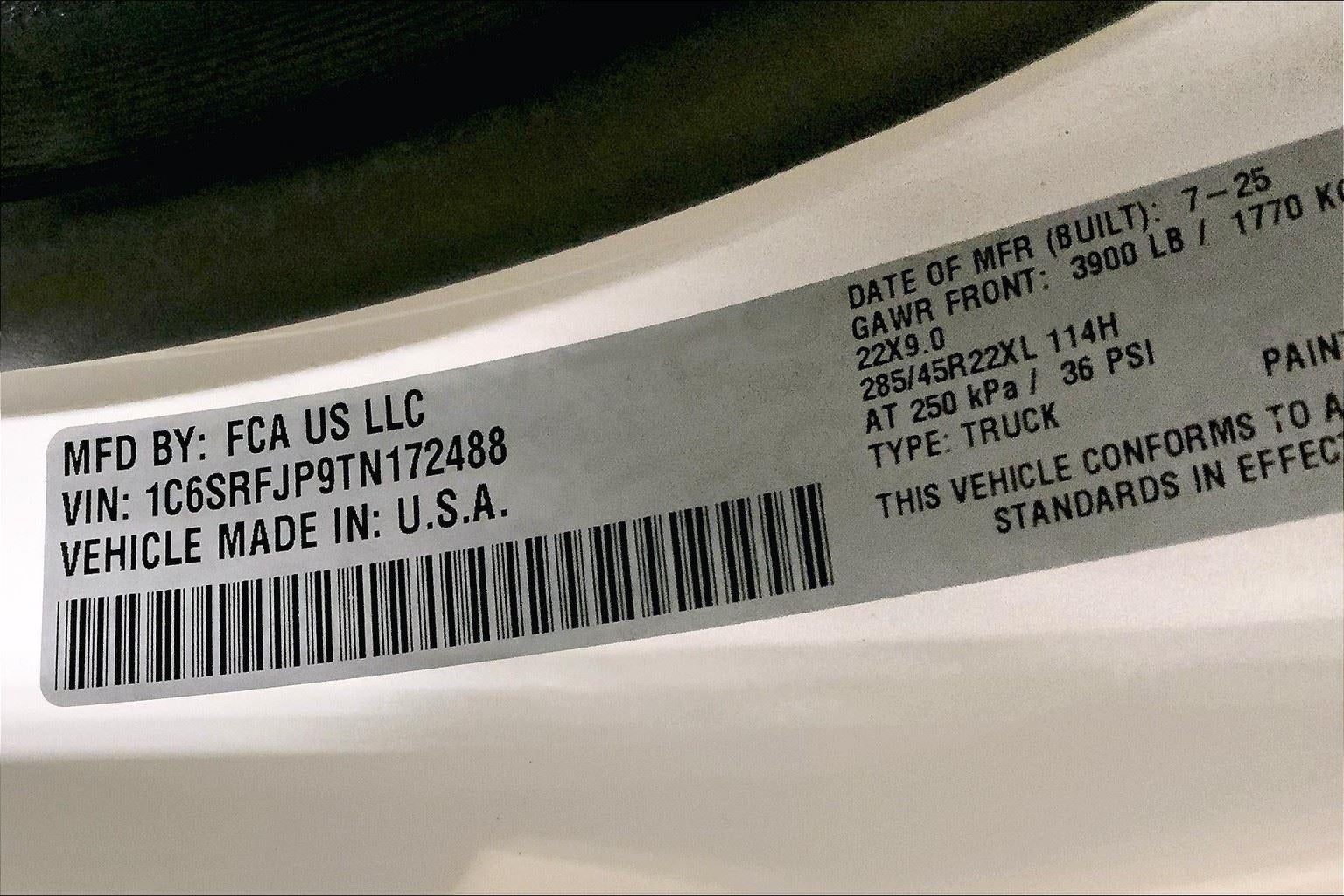 2026 RAM Ram 1500 RAM 1500 LARAMIE CREW CAB 4X4 5'7' BOX