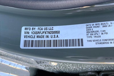 2026 RAM Ram 1500 RAM 1500 LARAMIE CREW CAB 4X4 5'7' BOX