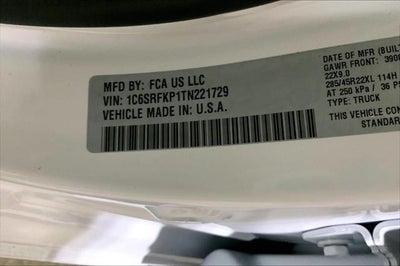 2026 RAM Ram 1500 RAM 1500 TUNGSTEN CREW CAB 4X4