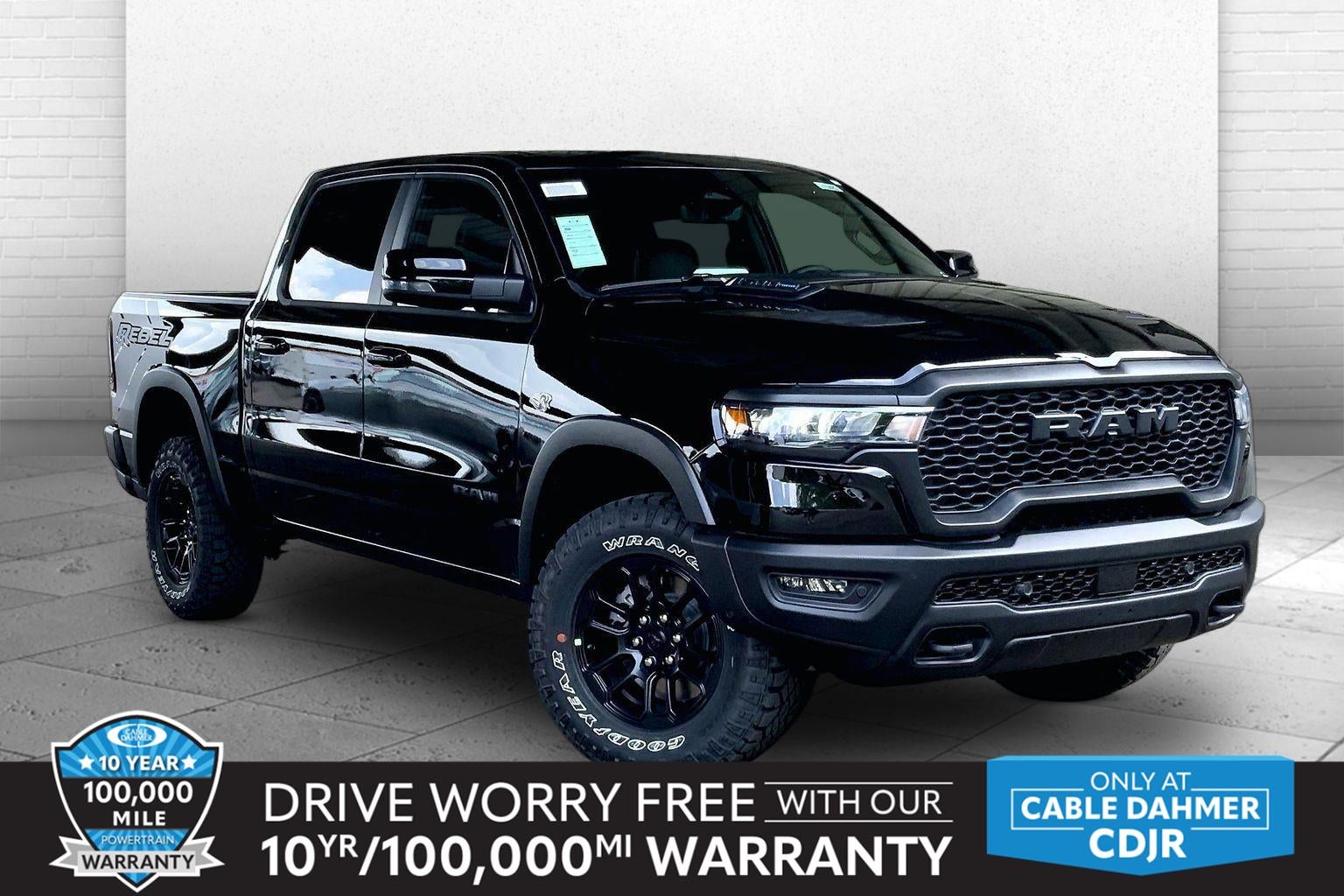 2026 RAM Ram 1500 RAM 1500 REBEL CREW CAB 4X4 5'7' BOX