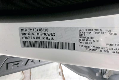 2023 RAM 1500 Big Horn Crew Cab 4x4 6'4' Box