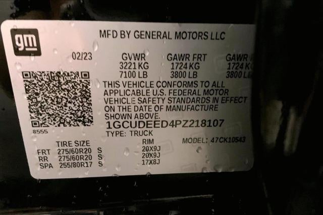2023 Chevrolet Silverado 1500 4WD Crew Cab Short Bed RST