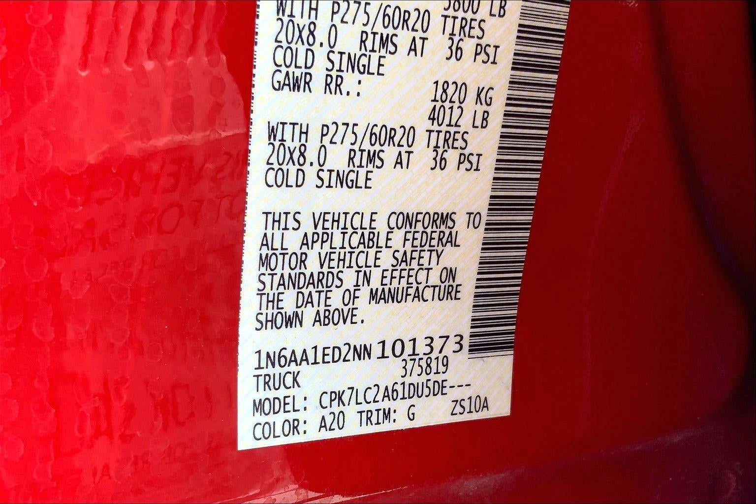 2022 Nissan TITAN Crew Cab SV 4x4