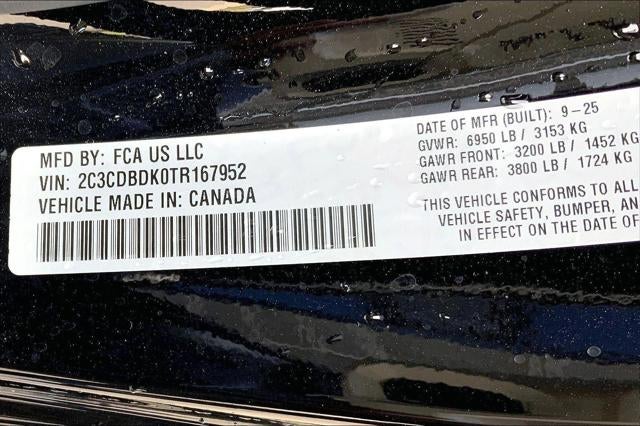 2026 Dodge Charger CHARGER DAYTONA SCAT PACK 2-DOOR AWD