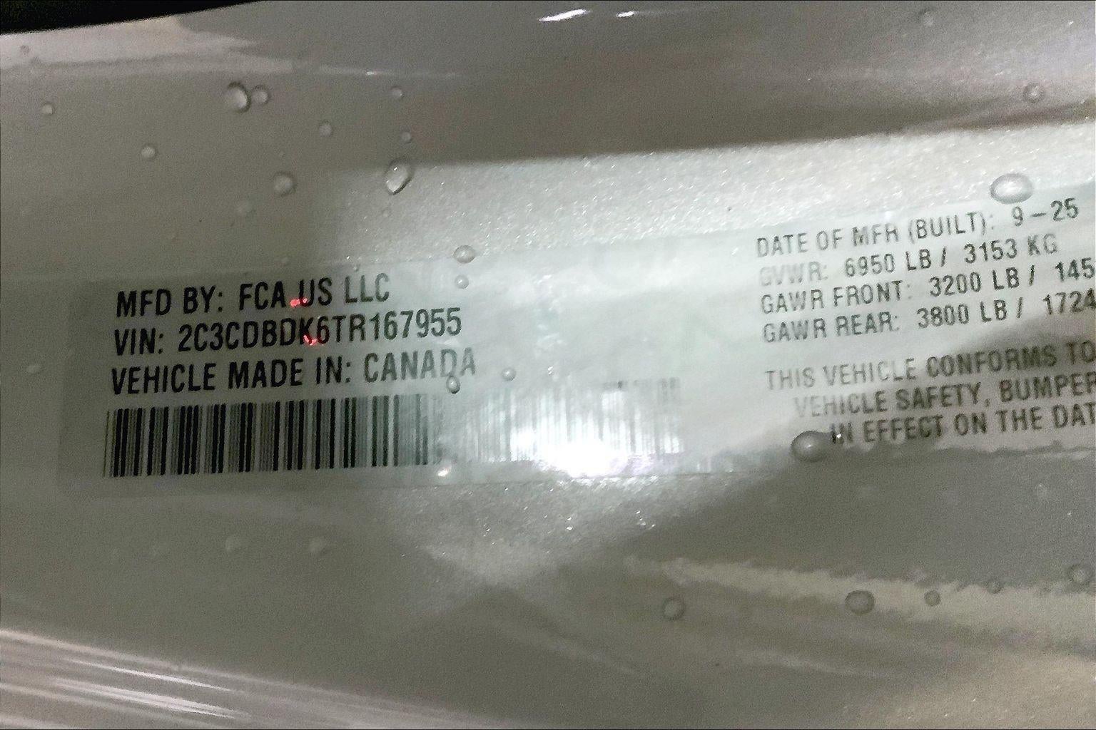 2026 Dodge Charger CHARGER DAYTONA SCAT PACK 2-DOOR AWD