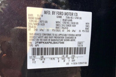 2020 Ford Edge ST