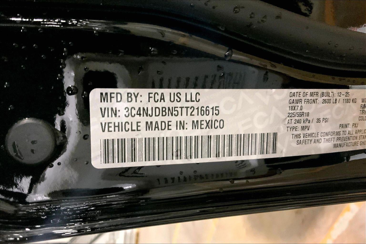 2026 Jeep Compass COMPASS LATITUDE ALTITUDE 4X4