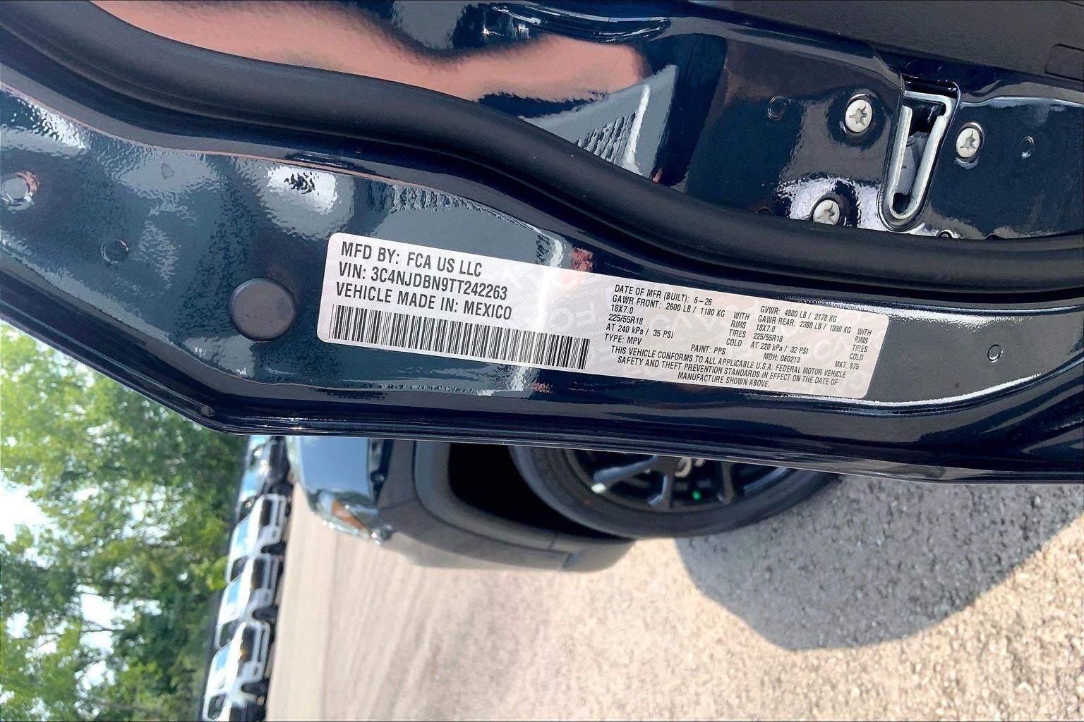 2026 Jeep Compass COMPASS LATITUDE ALTITUDE 4X4
