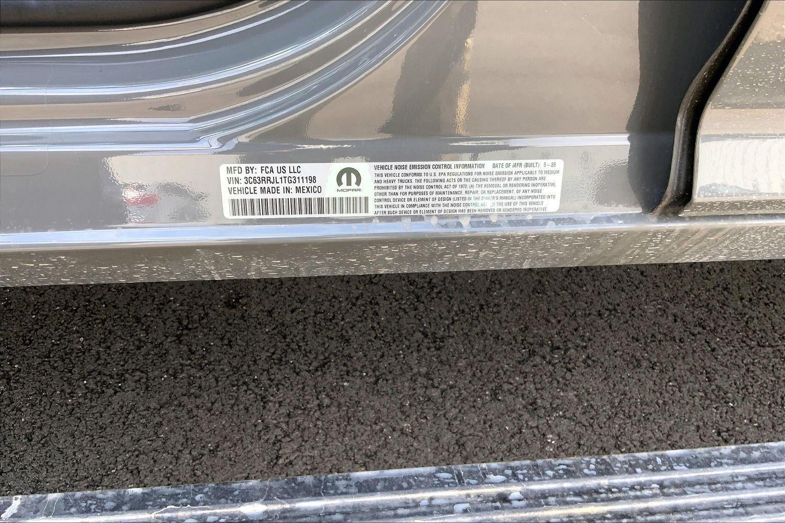 2026 RAM Ram 3500 RAM 3500 LARAMIE CREW CAB 4X4 8' BOX