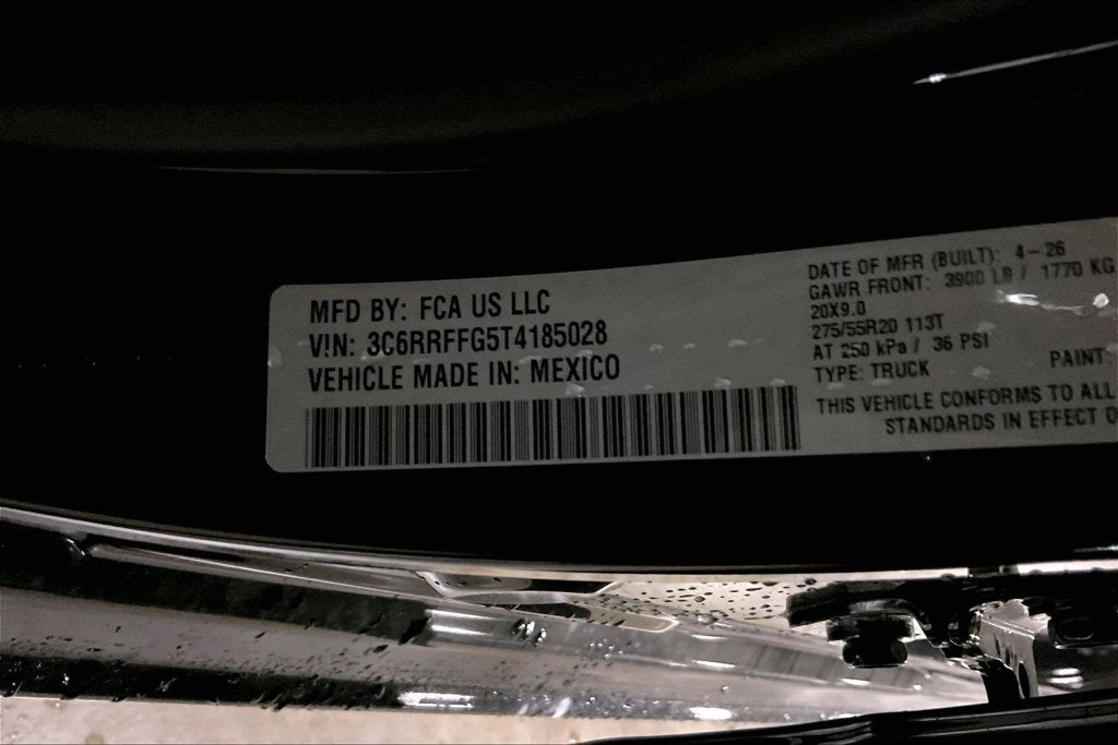 2026 RAM 1500 RAM 1500 BIG HORN CREW CAB 4X4 5'7' BOX