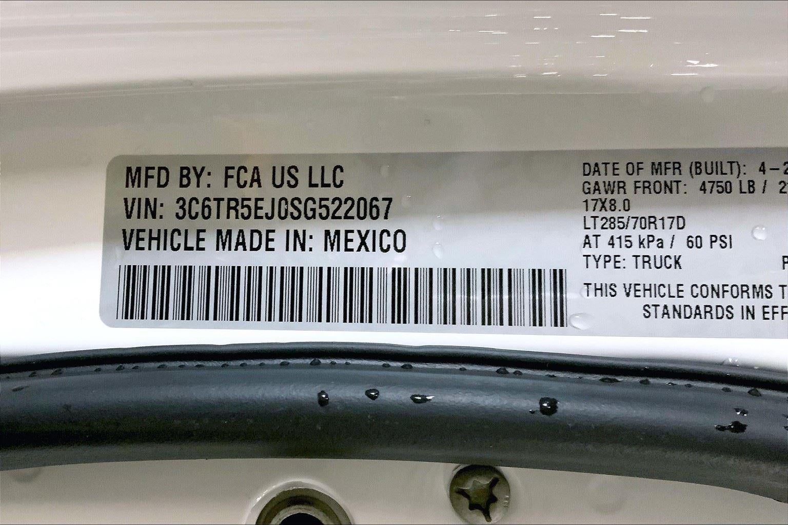 2025 RAM Ram 2500 RAM 2500 POWER WAGON CREW CAB 4X4 6'4' BOX