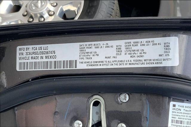 2025 RAM 2500 Big Horn Crew Cab 4x4 6'4' Box