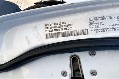 2024 RAM 2500 Big Horn Crew Cab 4x4 6'4' Box