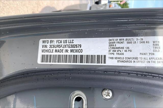 2026 RAM 2500 RAM 2500 LARAMIE CREW CAB 4X4 6'4' BOX