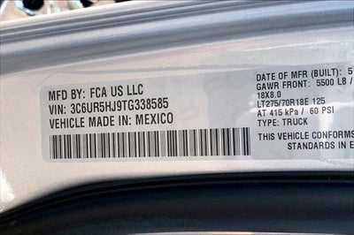 2026 RAM 2500 RAM 2500 TRADESMAN CREW CAB 4X4 8' BOX