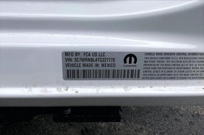 2026 RAM Ram 5500 Chassis Cab RAM 5500 TRADESMAN CHASSIS REGULAR CAB 4X4 84' CA