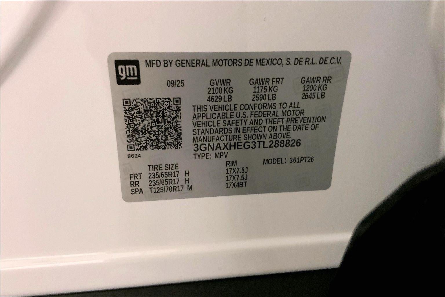 2026 Chevrolet Equinox FWD LT