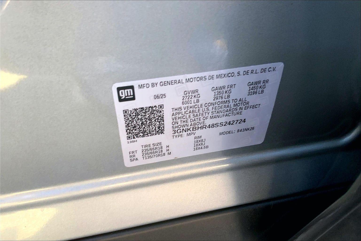 2025 Chevrolet Blazer AWD 2LT