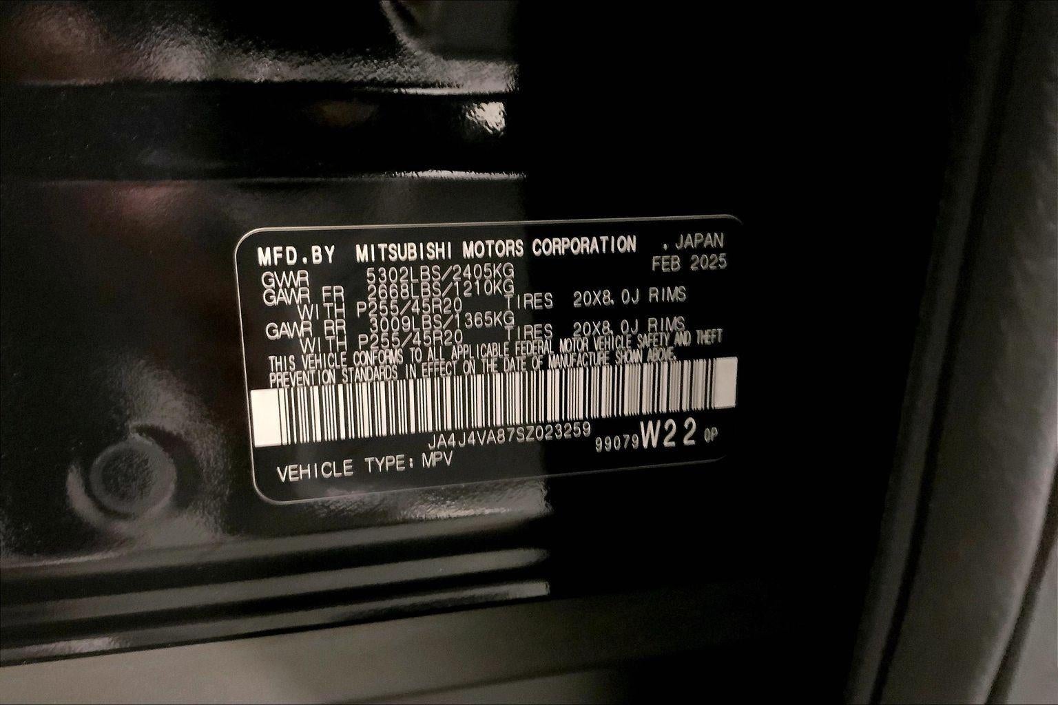 2025 Mitsubishi Outlander SE 2.5 S-AWC