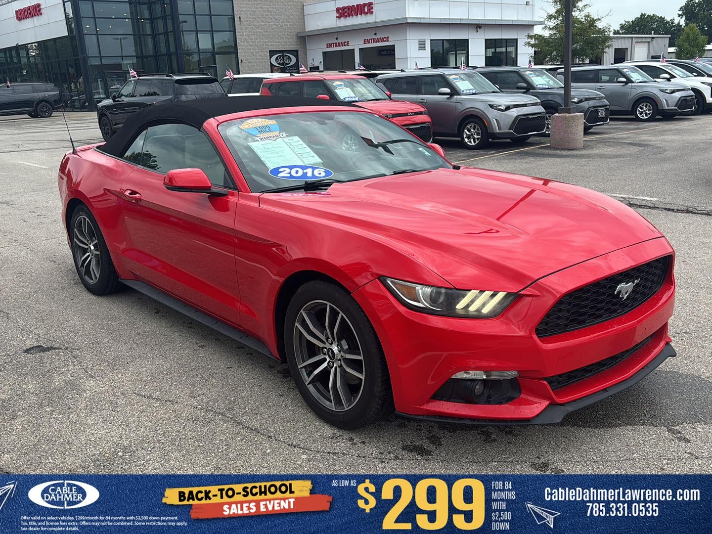 2016 Ford Mustang EcoBoost Premium