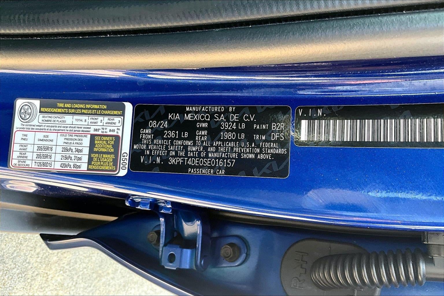 2025 Kia K4 LXS