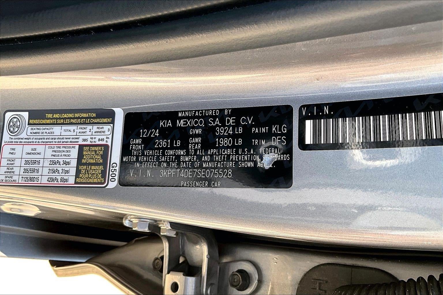 2025 Kia K4 LXS