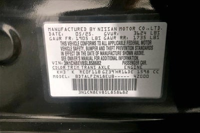 2025 Nissan Versa SV