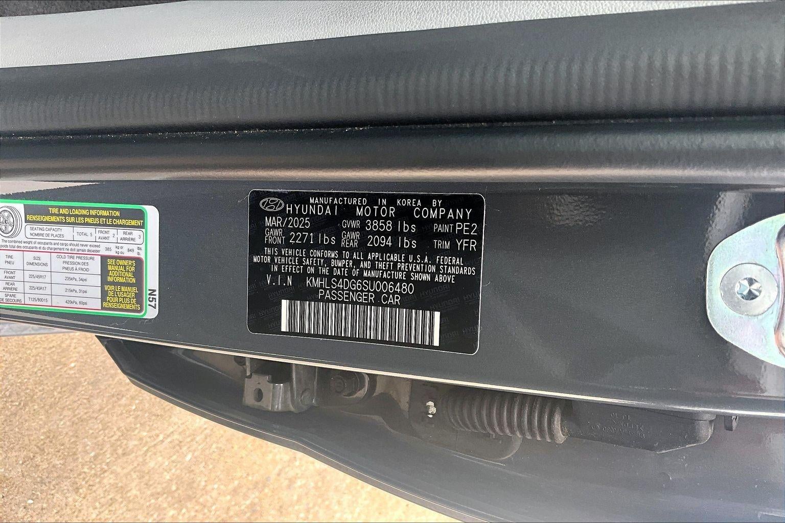 2025 Hyundai Elantra SEL Convenience