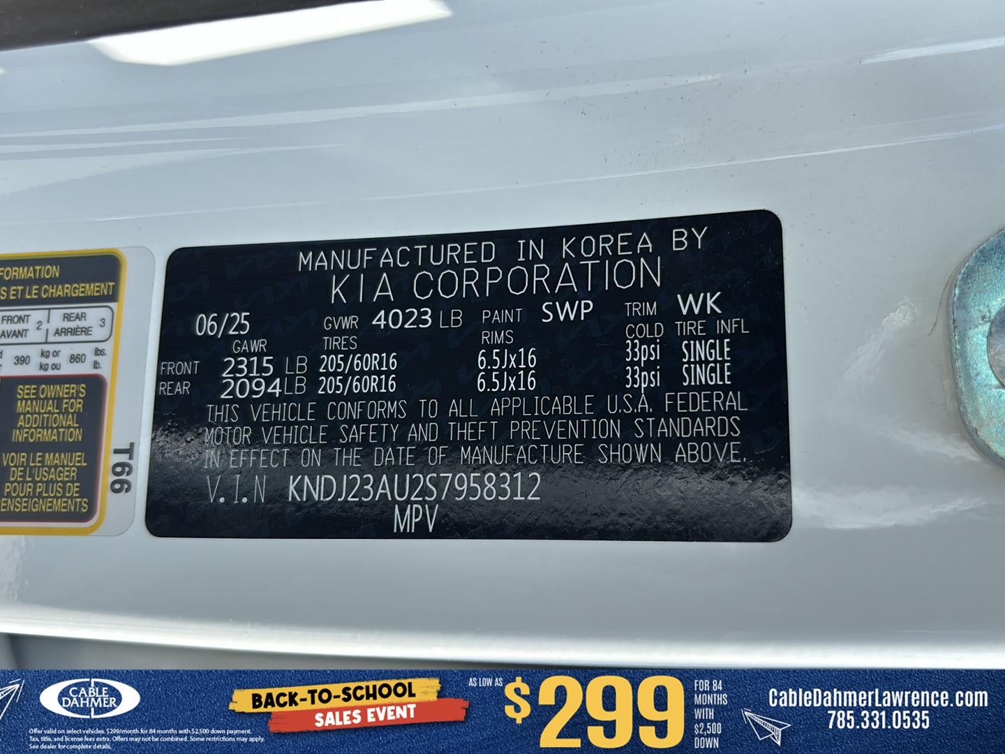 2025 Kia Soul LX