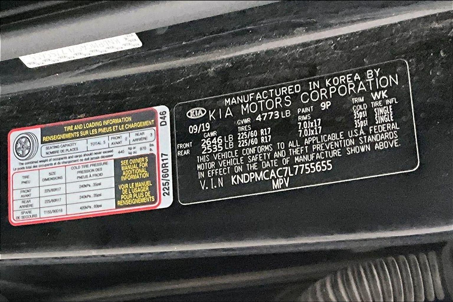 2020 Kia Sportage LX