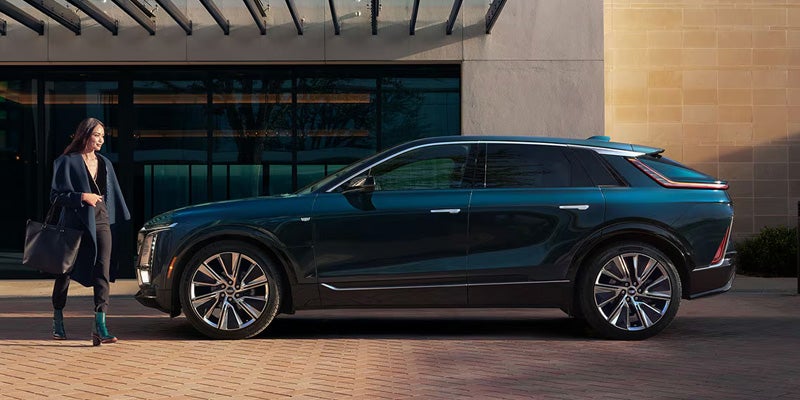 New Cadillac LYRIQ on display