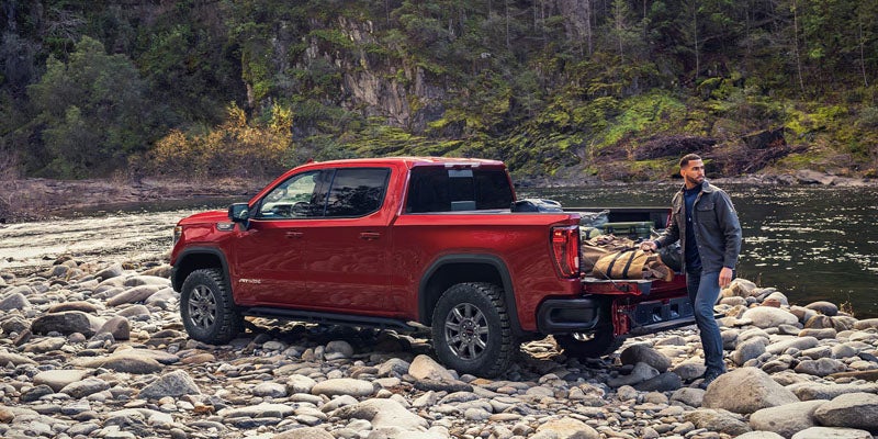 2026 GMC Sierra 1500 outside camping