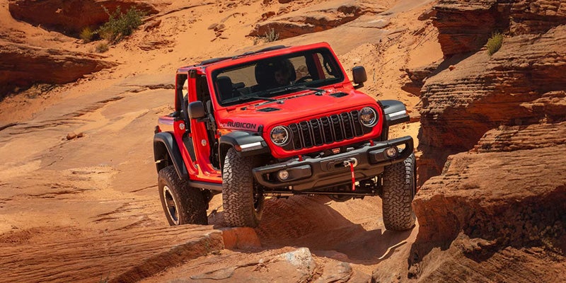 2026 Jeep Wrangler on trail