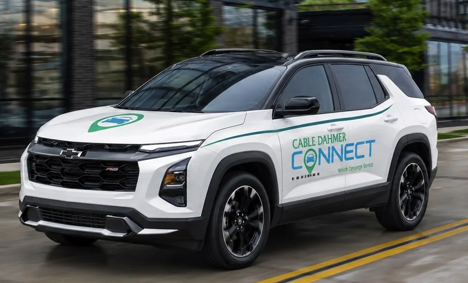 Cable dahmer connect chevy equinox 